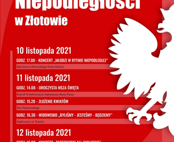 Obchody Święta Niepodległości w Złotowie 